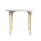 Flash Furniture 33 in W, 33 in L, 23 in H, Beechwood, Birch Plywood, Steel, Beech/White MK-ME088022-GG - alternate 4